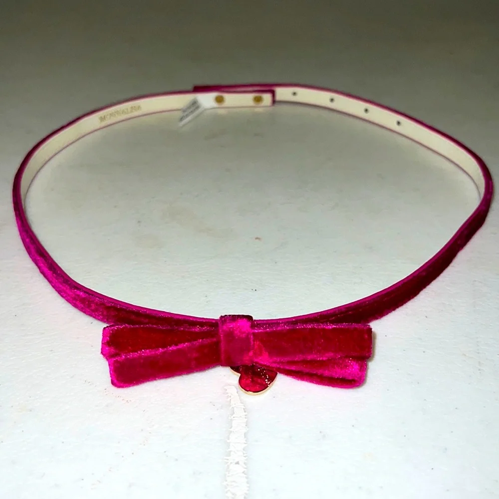 MONNALISA RASPBERRY PINK BELT F GIRLS